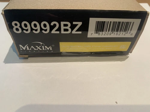 Maxim 89992BZ CounterMax MX-L-120-3K 6" Bronze Under Cabinet Light 27/30/40K - Picture 2 of 10
