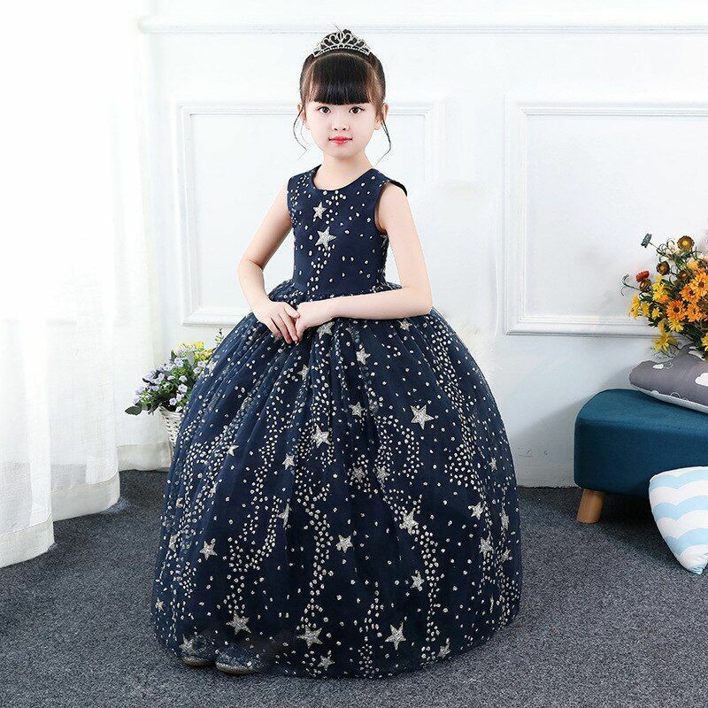 Years Old Kids Long Birthday Party Ball Gown Girl Dress Formal Dress For  Girls | eBay