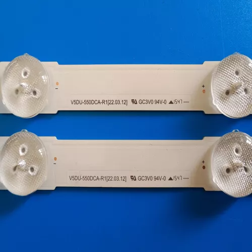 LED Backlight Streifen für Samsung UE55KU6070 UE55MU6192U UE55JU7000 UN55KU6290F - Bild 8 von 9