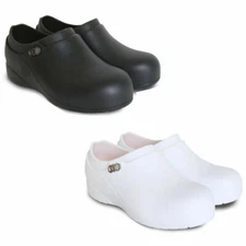 STICO Unisex Anti-slip shoes with Toecap Chef Shoes Clog Safety Shoes NEC-10A