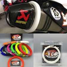 Supermoto Auspuffschutz,Schalld&auml;mpferschutz,Auspuff Schutzring,Exhaust Protector
