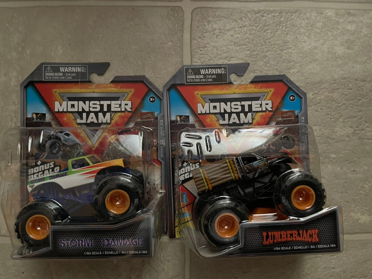 Spin Master Monster Jam 2022 Series 22 Storm Damage