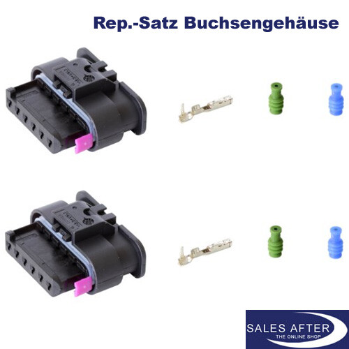 Original BMW 2x Rep.-Satz Buchsengehäuse 6 POLIG für F22 F23 F87  