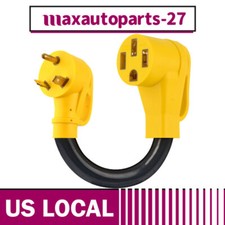 TT-30P to 14-50R Female Dogbone Adapter RV Electrical Converter Cord Cable