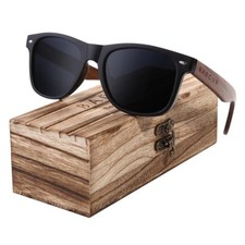 Polarized Sunglasses Men Glasses Men UV400 Protection Eyewear Wooden Original Bo
