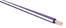 20 AWG Automotive TXL Wire Purple w/ White Stripe Various Lengths
