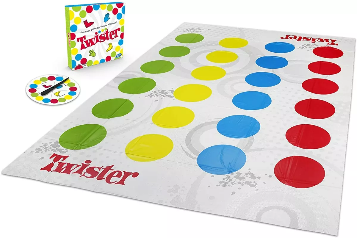  Hasbro Twister Party Classic Board Game for 2 or More  Players,Indoor and Outdoor Game for Kids 6 and Up,Packaging May Vary : Toys  & Games