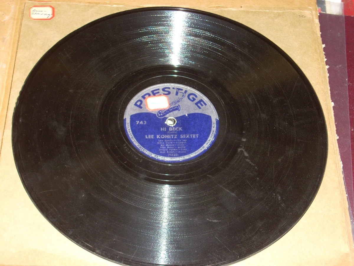 貴重‼︎見本盤‼︎! 78rpm MILES DAVIS SP 貴重‼︎見本盤‼︎! 78rpm