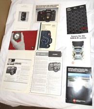 Leica, Leicaflex Camera Catalogs-Brochures-Manuals-Price lists Photography Book
