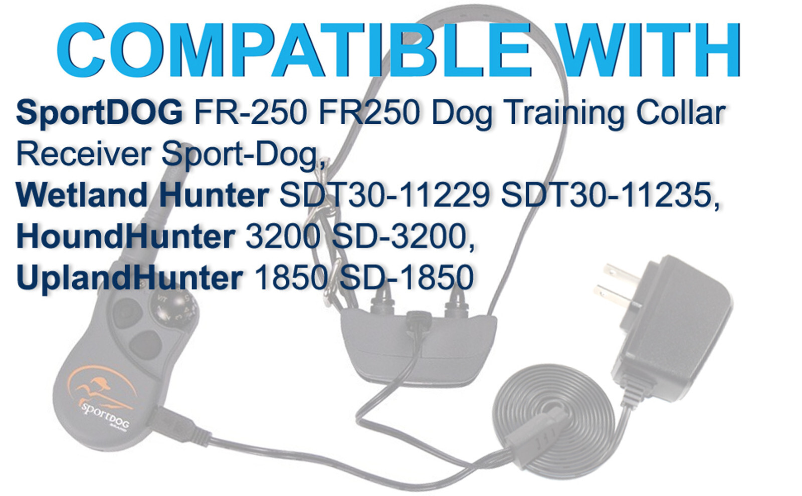 HQRP AC Adapter Charger Compatible with SportDOG RFA220 SAC0012650