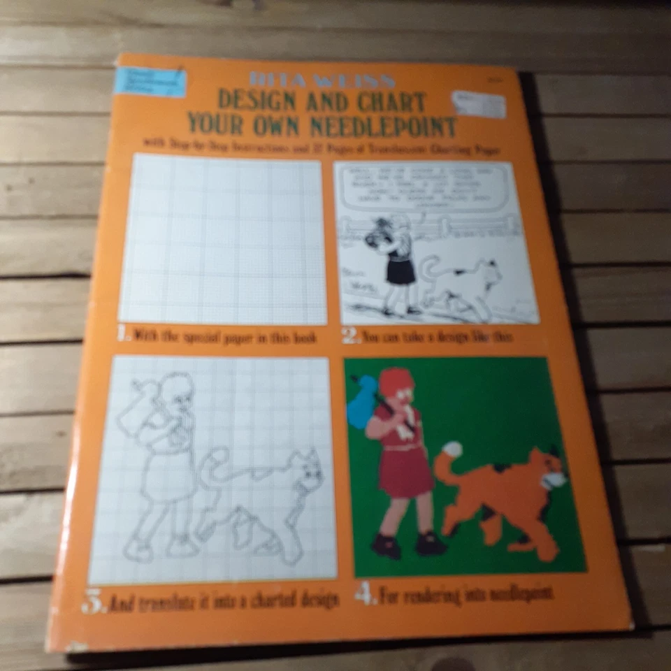 Design and Chart Your Own Needlepoint Rita Weiss with Step by Step Instructions - Image 2 of 4
