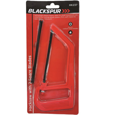 JUNIOR BÜGELSÄGEN-SET 6'' 150mm SCHWERLAST KLEINMETALL HANDSÄGE SCHNITTBLÄTTER 10-teilig