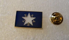 Texas Republic De Zavalla Official Historic Texan Lapel Pin