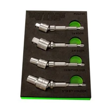 VIM Tools 4 Pc. Power Drive UJ Adapter Set PDUJ100