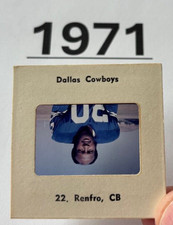 MEL RENFRO 1971 NFL TV/MEDIA SLIDE DALLAS COWBOYS