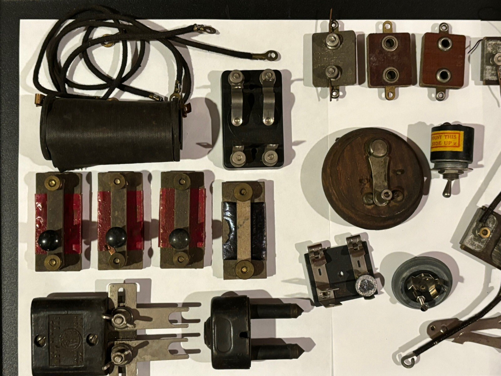 Mixed Lot Used Antique Radio Parts eBay