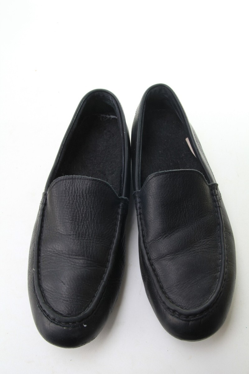NEW VIONIC men\'s tompkin loafers in black Vionic Tompkin Leather Loafer Slipper Shoe Mens Black US  main image 2