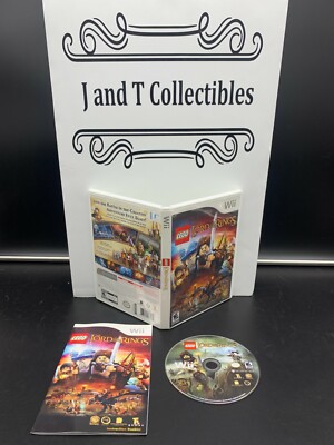 Nintendo Wii LEGO The Lord of the Rings, Complete, Clean & Tested