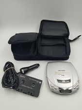 Vintage Sony Portable CD Player Car Ready Discman Esp2 Complete Setup
