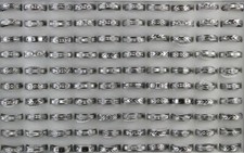 50pcs Wholesale Lots Mixed Fashion Rotation Stainless Steel Unisex Alloy Rings