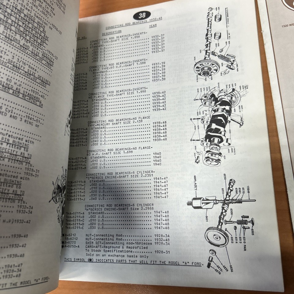 Ford Parts Obsolete Inc Parts Catalog 1976,1977 eBay