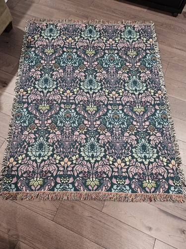 Pure Country Weavers Decke Mit Feuerwehrmann-Wappen – Gewebte Baumwolldecke Als Überwurf