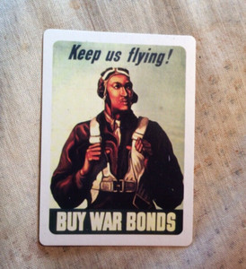 Black History Tuskeege airman named. Single Swap Playing Card