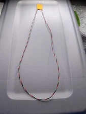 Tonearm 4 Wire Braided Strand 32awg Red Green Black White OFC copper.  2 Pack