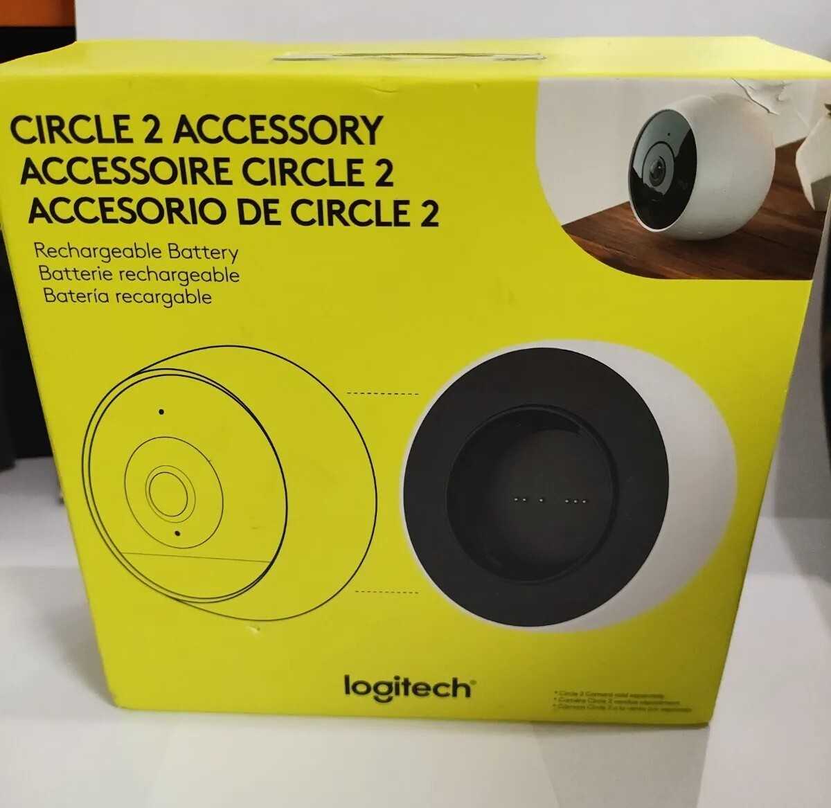 Reset Logi Circle2 Logitech Circle Rechargeable Battery Accessory