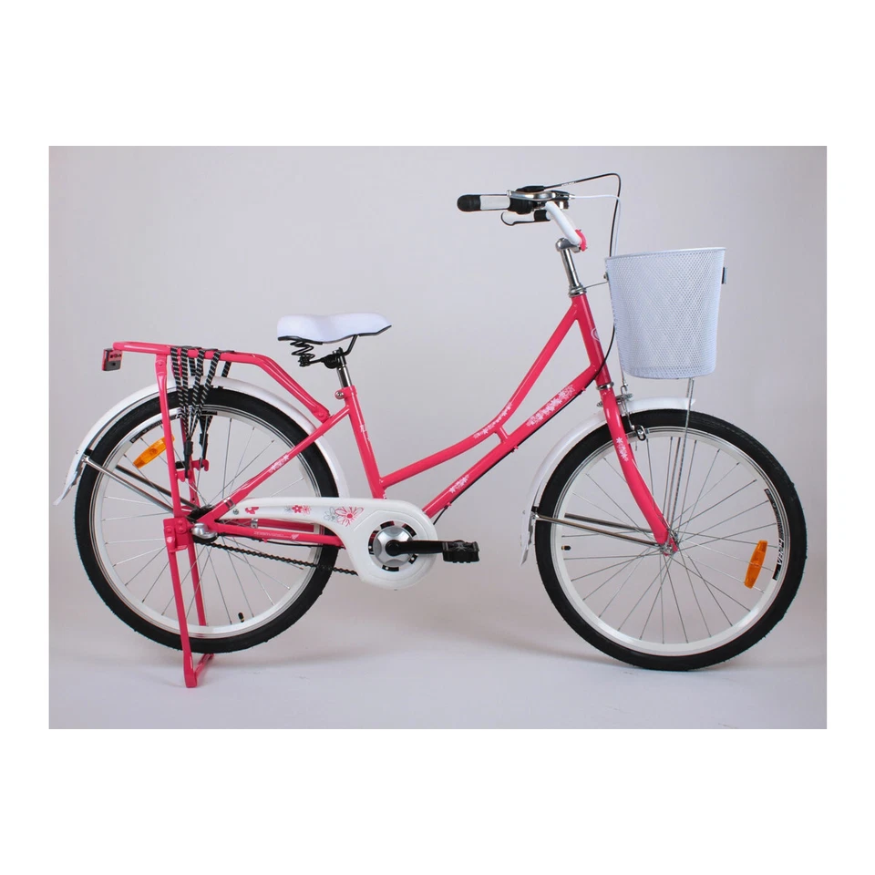 24" CITY KORALLE Kinderfahrrad Cityrad Mädchenfahrrad Kinderrad Fahrrad City - Bild 2 von 2