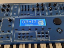 Oberheim OB12 Z-Domain Blue synthesizer Japan