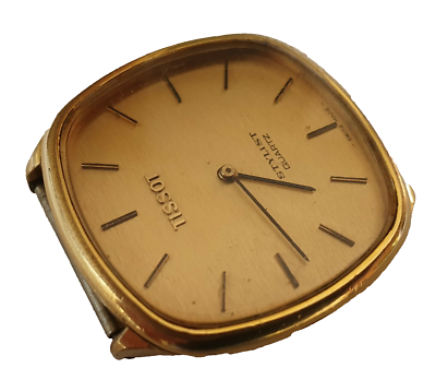 Vintage TISSOT STYLIST QUARTZ T2032 HSS Two Jewels Swis Made From