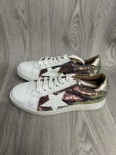 Image of Women’s Dune London Edris Multicoloured Sparkly Trainers UK Size 7 Brand New 
