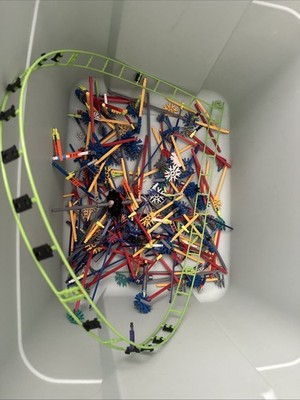 K'Nex Loopin' Lightning Roller Coaster 50025- PLEASE READ 
