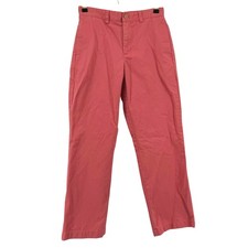 Vineyard Vines Boys Kids Size 14 Breaker Pants Salmon Pink Cotton Twill Chinos
