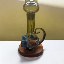 Blenko Handmade Blenkats Mama Decanter