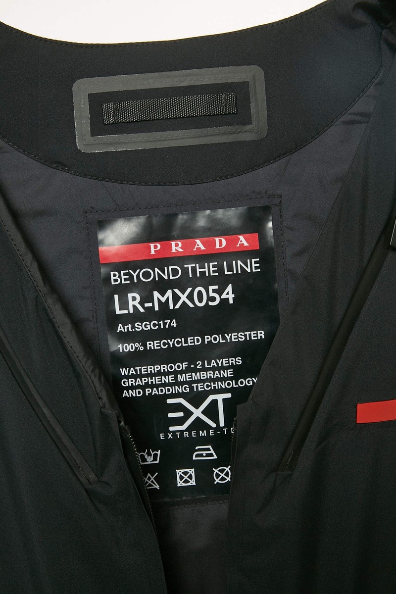 Prada Sport Black Light Technical Fabric Vest L | eBay