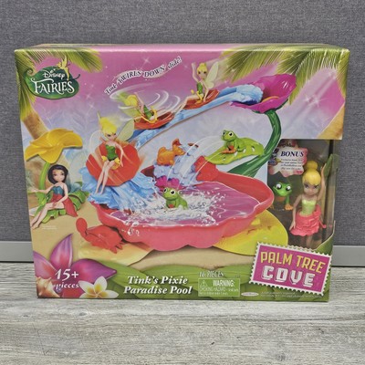 Disney Fairies Tink's Pixie Paradise Pool Tinkerbell Playset Jakks Pacific 2013