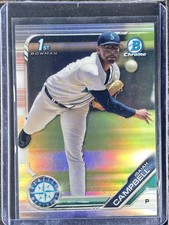 Campbell, Isaiah - 2019 Bowman Draft Chrome - Refractor
