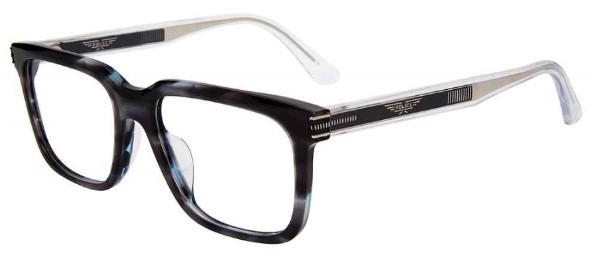 Оправа для очков Police VPLF03 09Y1 мужская серая с полной оправой квадратной формы 53 мм