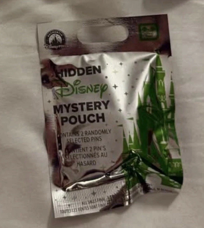 Disney Parks Hidden Mickey 2026 Wave A NEW RELEASE Mystery Pin Pouch Bag