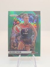 2024 Panini Prizm WNBA - Celeste Taylor #48 Green Prizm RC Phoenix Mercury