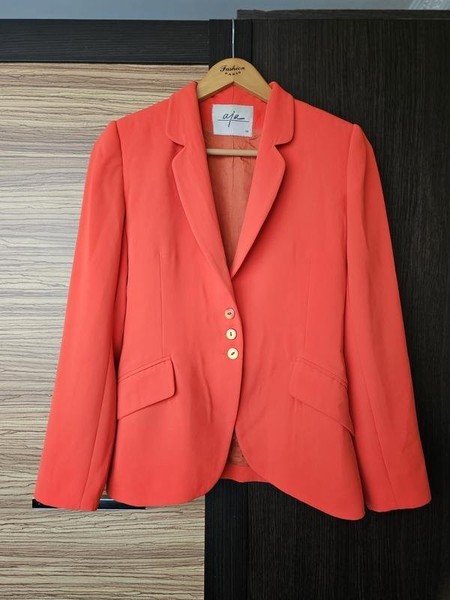 Women Aje Blazer Coral 36 / S / 44
