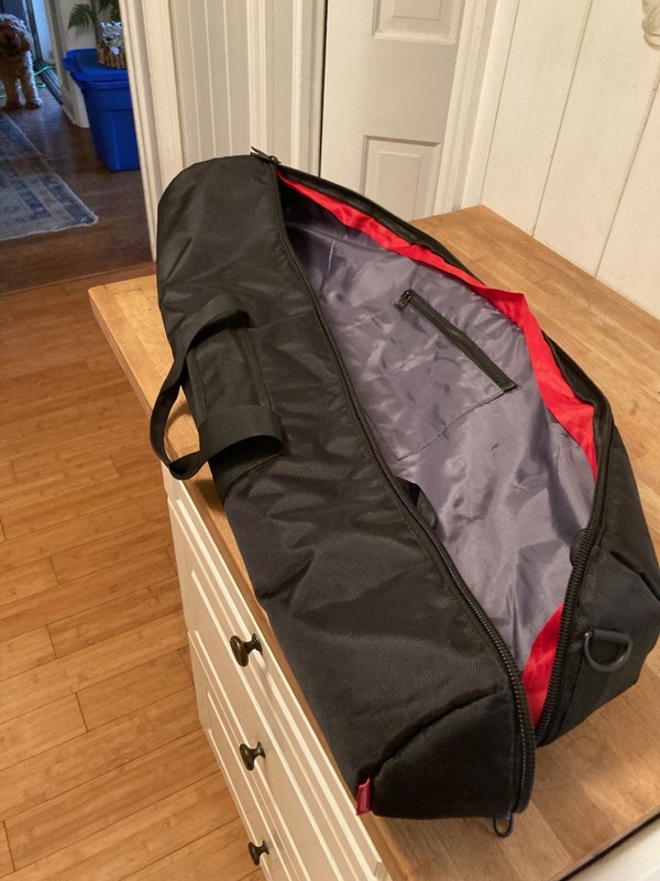 Hemmotop Lightweight 31.5x7x7 Tripod Case/BAG with Two Zippered Pockets & Straps