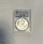 U.S. Mint 2002 American Silver Eagle $1 1 oz .999 Silver PCGS MS69 First Strike