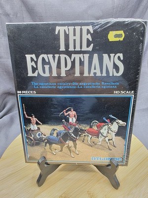 Atlantic Toys  1/72 Box# 1503 Egyptian Cavalry (Chariots) New HO Scale 88 Piece