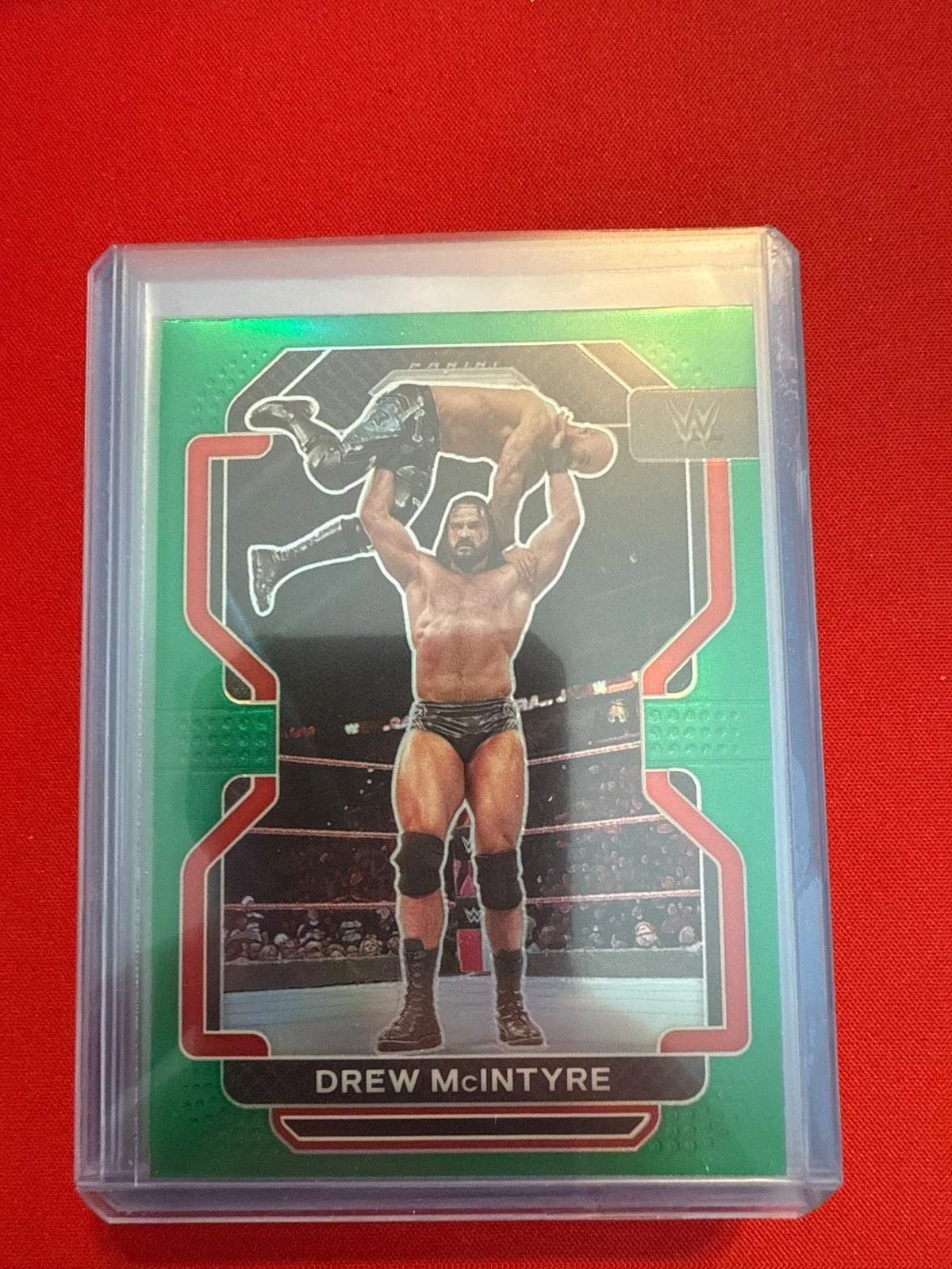 2022 Panini Prizm WWE - Drew McIntyre #155 Green Prizm