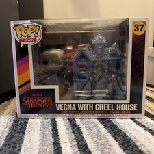 Figura Vinilo Funko Pop Town Stranger Things Vecna con Creel House 37 