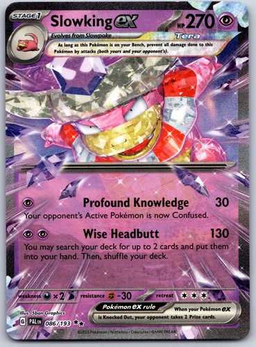 Slowking ex 086/193 PAL Holo NM