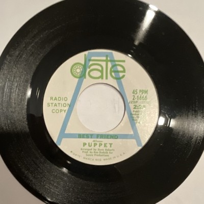 Puppet Best Friend / Good Morning God 7'' Vinyl Single Radio Station Copy Date 4 